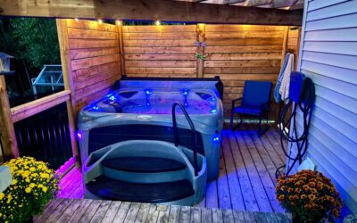 New Deck for a Hot Tub