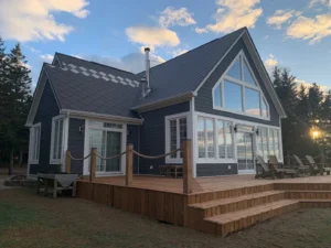 Deck, roofing, and siding