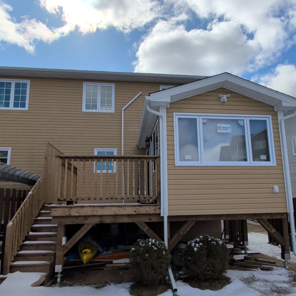 New Addition and Deck