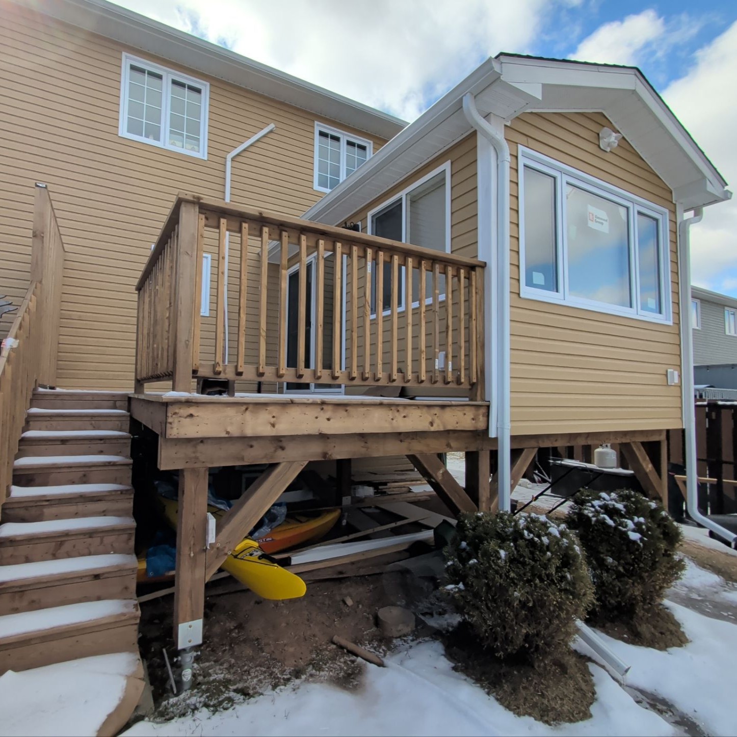 New Addition and Deck