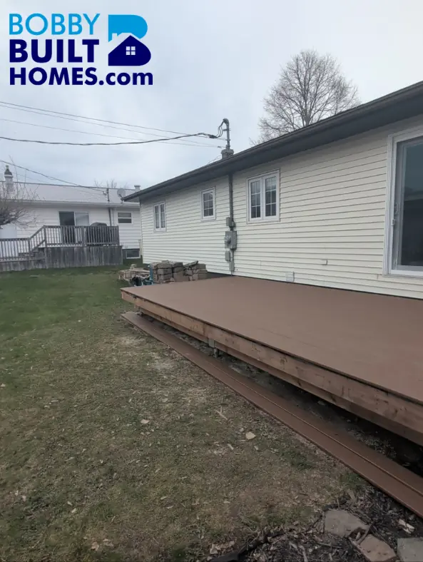 New Deck and Sunroom