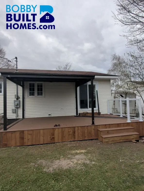 New Deck and Sunroom